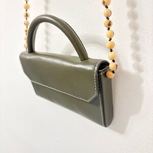 Ballen Cari Cari Green Crossbody Cactus Bag *Flaw